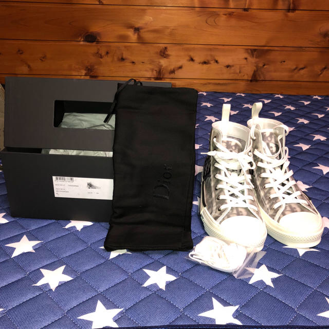 注目のブランド Dior 42 ハイカットスニーカー B23 OBLIQUE DIOR 専用