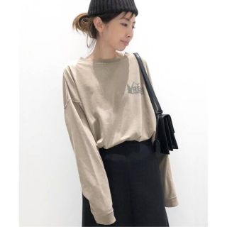 アパルトモンドゥーズィエムクラス(L'Appartement DEUXIEME CLASSE)のアパルトモン 【REMI RELIEF/レミレリーフ】Print L/S Tee(カットソー(長袖/七分))