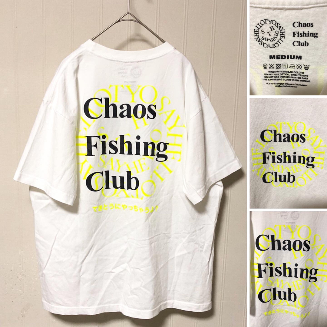 ART VINTAGE(アートヴィンテージ)のCHAOS FISHING CLUB × SAYHELLO コラボ Tシャツ メンズのトップス(Tシャツ/カットソー(半袖/袖なし))の商品写真