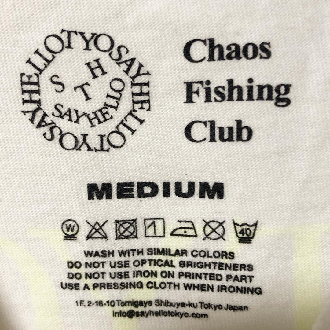 ART VINTAGE(アートヴィンテージ)のCHAOS FISHING CLUB × SAYHELLO コラボ Tシャツ メンズのトップス(Tシャツ/カットソー(半袖/袖なし))の商品写真