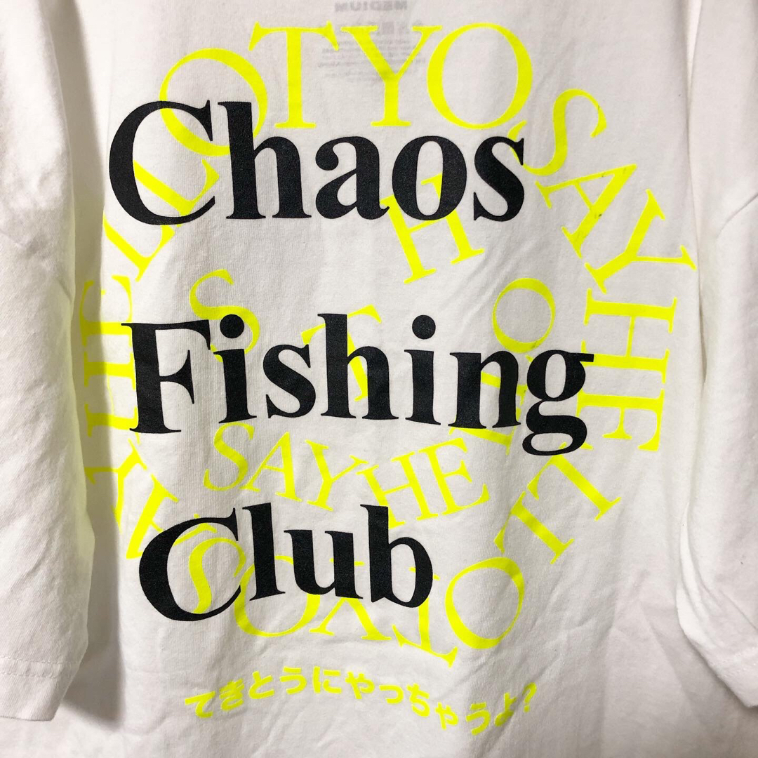 ART VINTAGE(アートヴィンテージ)のCHAOS FISHING CLUB × SAYHELLO コラボ Tシャツ メンズのトップス(Tシャツ/カットソー(半袖/袖なし))の商品写真