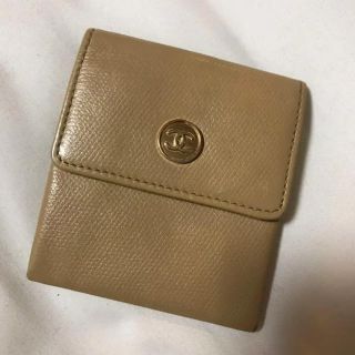 シャネル(CHANEL)のシャネル CHANEL コインケース ベージュ(コインケース)