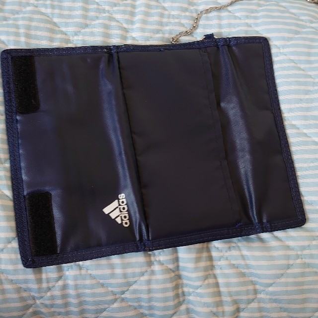 adidas(アディダス)のアディダス 長財布 紺色 メンズのファッション小物(折り財布)の商品写真