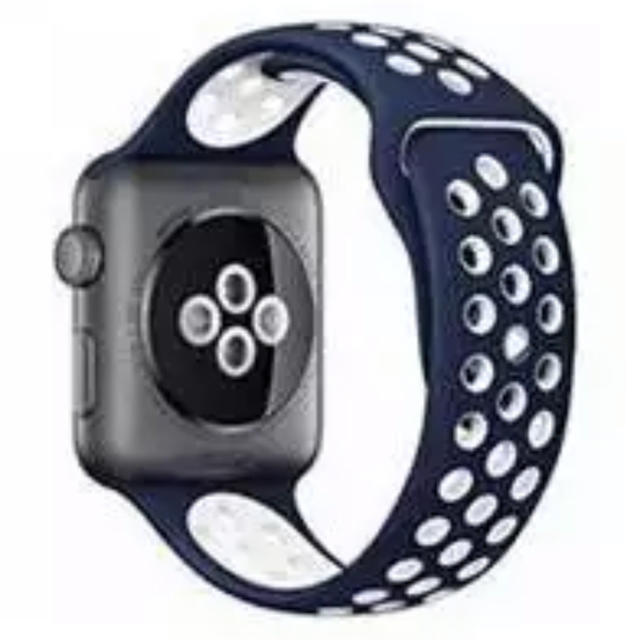 Apple Watch(アップルウォッチ)のapple watch 42mm 44mm ベルト series4 3 5  メンズの時計(腕時計(デジタル))の商品写真