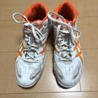 アシックス(asics)のアシックス バスケットシューズ ミズノ GELHOOP オレンジ(バスケットボール)