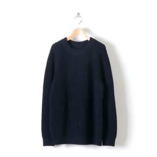 ユナイテッドアローズ(UNITED ARROWS)の新品 BATONER SIGNATUER CREW NECK(ニット/セーター)