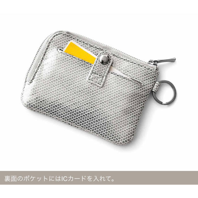 FELISSIMO(フェリシモ)のフェリシモ アクセサリー感覚のミニマム財布 シルバー レディースのファッション小物(財布)の商品写真