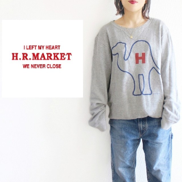 HOLLYWOOD RANCH MARKET - 【入手困難！】HRM BIGキャメルロゴ グレースウェット ラクダ Hロゴの通販 by La