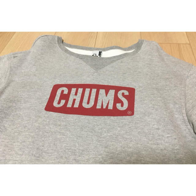 CHUMS(チャムス)のCHUMS チャムス L ロゴ入り スウェット 長袖 トレーナー メンズ メンズのトップス(スウェット)の商品写真