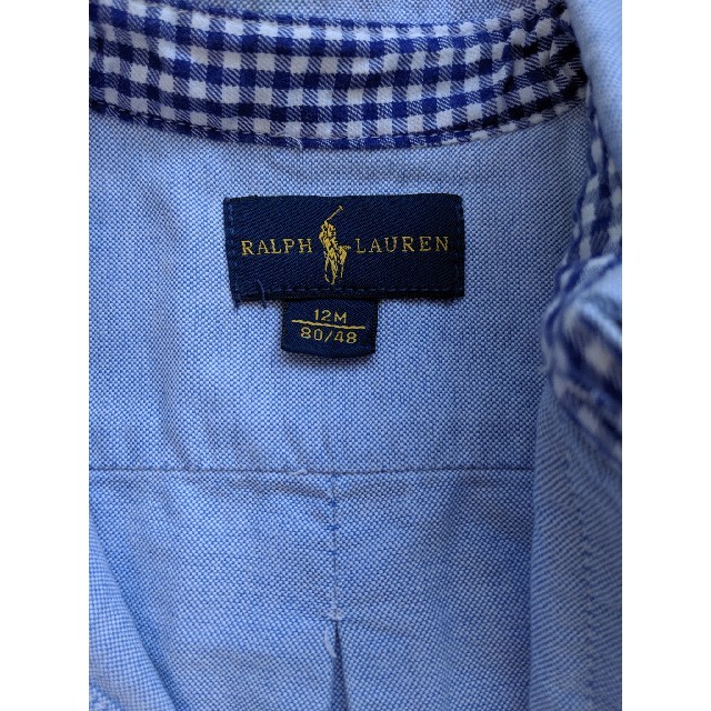 Ralph Lauren(ラルフローレン)の80ｃｍ　ラルフローレン　シャツ キッズ/ベビー/マタニティのベビー服(~85cm)(シャツ/カットソー)の商品写真