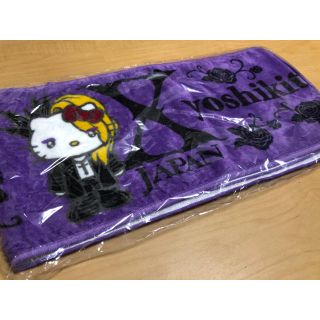 X JAPAN × ハローキティ コラボ マフラータオル(タオル/バス用品)