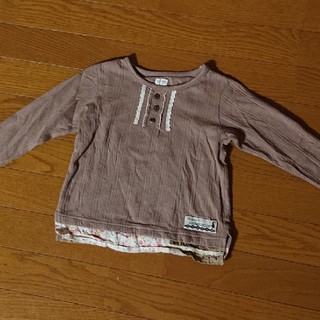 ビケット(Biquette)の女の子 長袖Tシャツ 110(Tシャツ/カットソー)