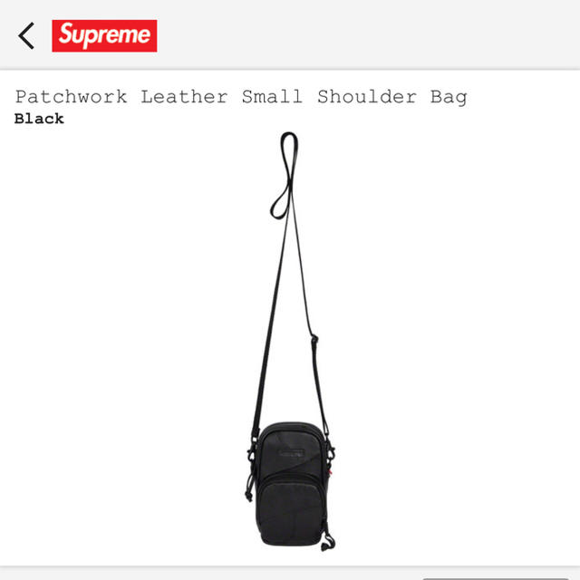 Supreme(シュプリーム)のsupreme Patchwork Leather Small Shoulder メンズのバッグ(ショルダーバッグ)の商品写真