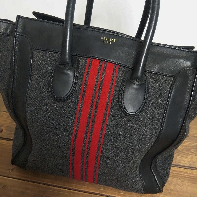 SEAL限定商品】 celine - のりこ様 セリーヌ ラゲージ ミニショッパー