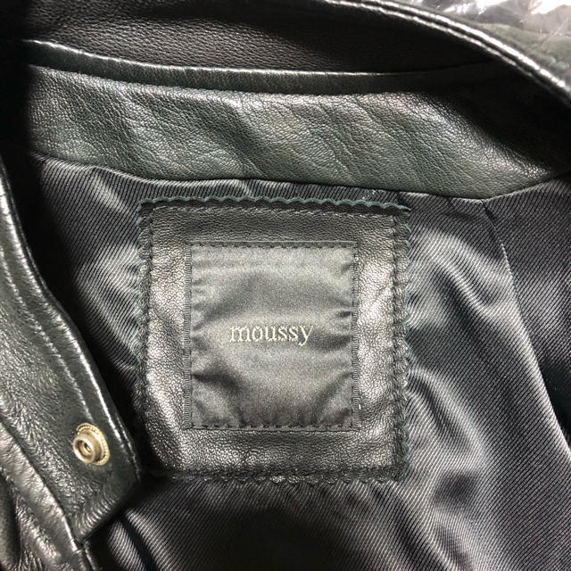 moussy(マウジー)のMOUSSY ライダースジャケット レディースのジャケット/アウター(ライダースジャケット)の商品写真