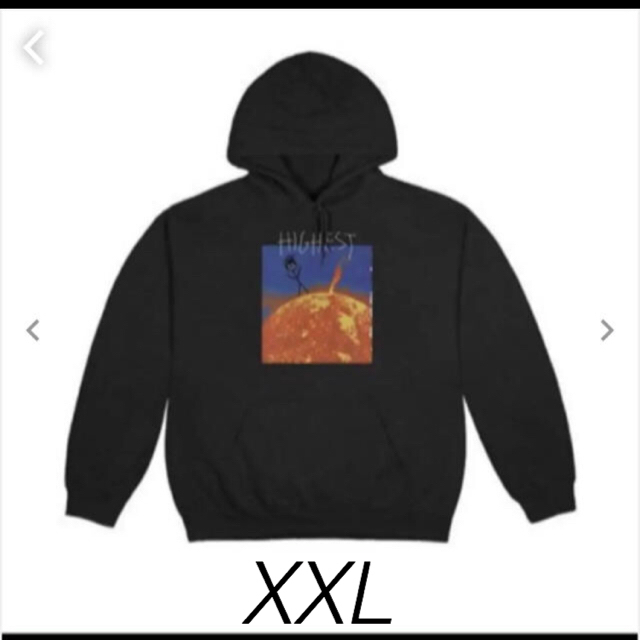 travis scott highest パーカー 2xl トラビス トラヴィス