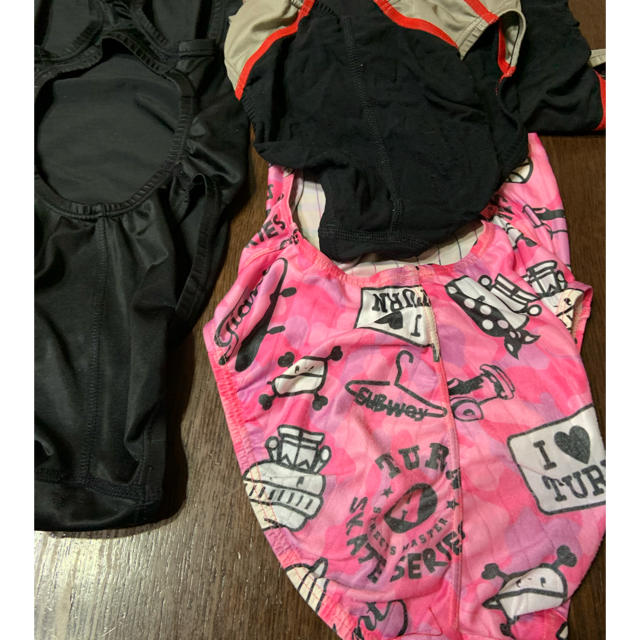 SPEEDO(スピード)の練習水着130 ３枚 キッズ/ベビー/マタニティのキッズ服女の子用(90cm~)(水着)の商品写真