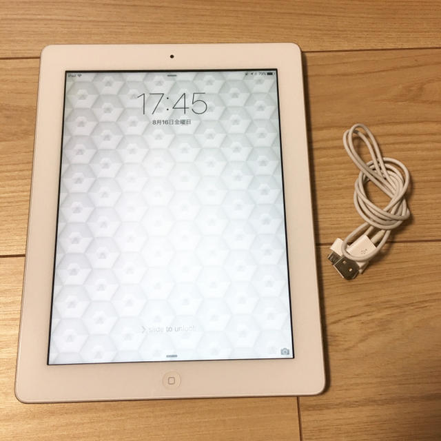 iPad(アイパッド)のiPad 第3世代 Wi-Fi 64GB ホワイト スマホ/家電/カメラのPC/タブレット(タブレット)の商品写真
