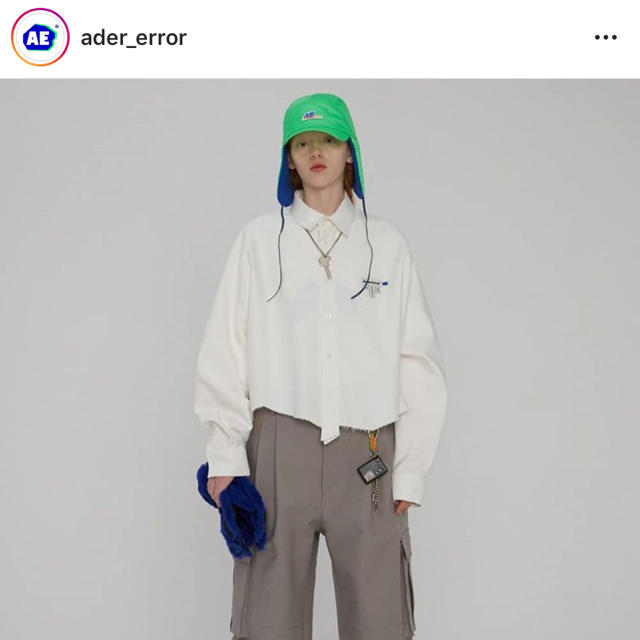 ader error 19aw シャツ