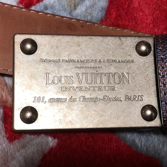 LOUIS VUITTON(ルイヴィトン)のルイビルベルト15000値下げ13000. メンズのファッション小物(ベルト)の商品写真