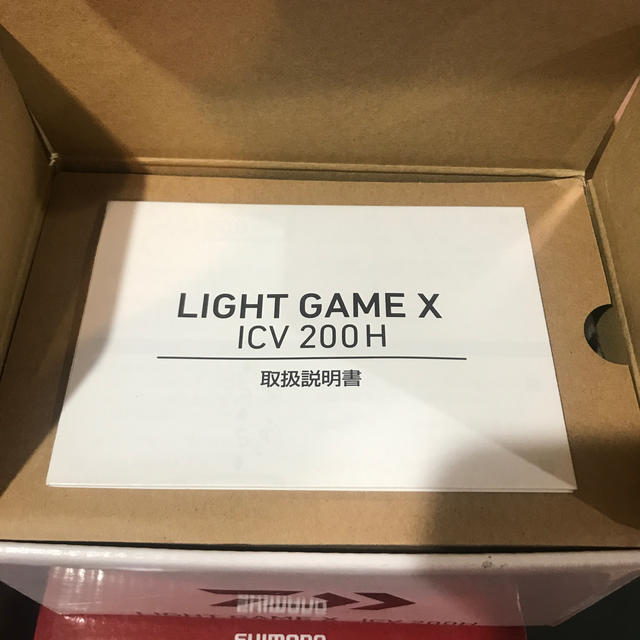 シマノ ライトゲームX ICV200 未使用品
