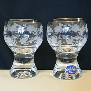 ボヘミア クリスタル(BOHEMIA Cristal)のボヘミアングラス ジーナグラスペアセット(グラス/カップ)