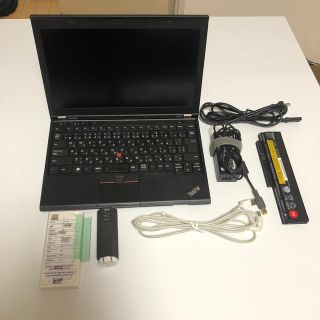 レノボ(Lenovo)のLenovo X230 改造BIOS 社外バッテリー使用可　レノボ(ノートPC)