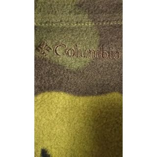 コロンビア(Columbia)のColumbiaコロンビア迷彩柄グリーンネックウォーマー(ネックウォーマー)