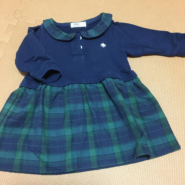 POLO RALPH LAUREN(ポロラルフローレン)のPOLOベビー　70 ワンピース キッズ/ベビー/マタニティのベビー服(~85cm)(ワンピース)の商品写真