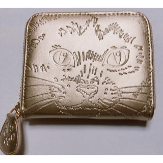 フェリシモ(FELISSIMO)のまる様専用 フェリシモ 猫のウォレット 財布 ゴールド(財布)