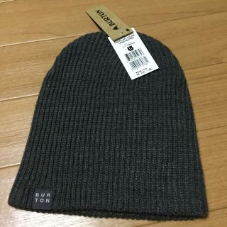 バートン(BURTON)のburton ニット帽 メンズ 新品未使用品(ウエア/装備)