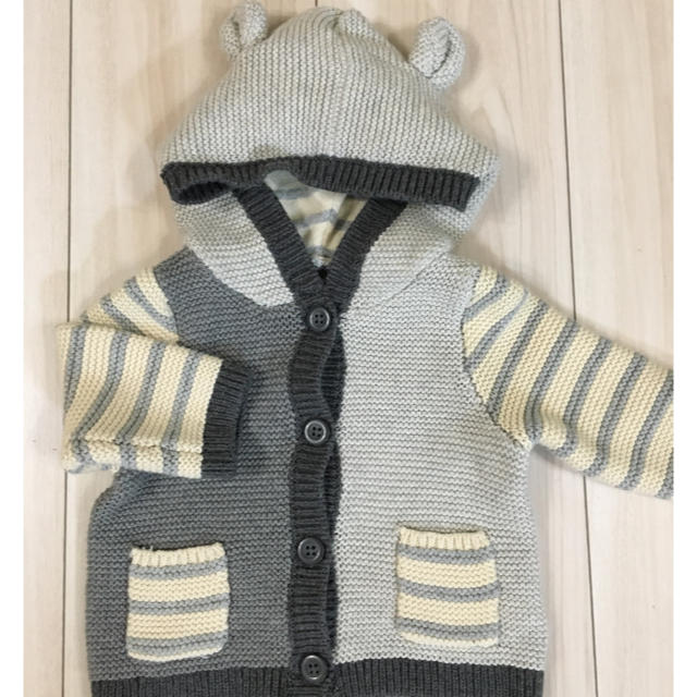 babyGAP(ベビーギャップ)のカーディガン50 GAP キッズ/ベビー/マタニティのベビー服(~85cm)(カーディガン/ボレロ)の商品写真