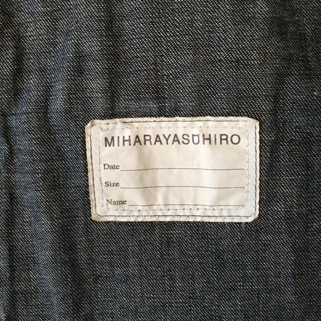 MIHARAYASUHIRO(ミハラヤスヒロ)のミハラヤスヒロ MIHARAYASUHIROデニムジャケット メンズのジャケット/アウター(Gジャン/デニムジャケット)の商品写真