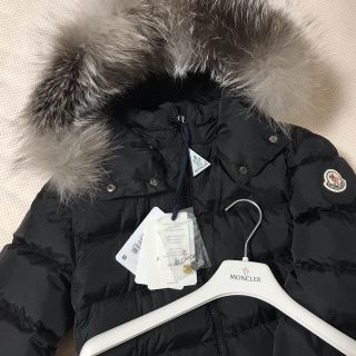 モンクレール(MONCLER)の【未使用正規品】MONCLER ABELLE 14A ブラック(ダウンコート)