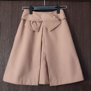 プロポーションボディドレッシング(PROPORTION BODY DRESSING)の【美品】プロポーション✩.*˚ウエスト縛りスカート(ひざ丈スカート)