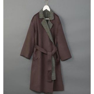 ビューティアンドユースユナイテッドアローズ(BEAUTY&YOUTH UNITED ARROWS)の 6(ROKU) DOUOBLE REVER GOWN COAT リバーコート(ガウンコート)