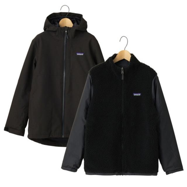 グランドセールキッズ服(男女兼用) 100cm~patagonia パタゴニア 3way ジャケット パーカー ブルゾン