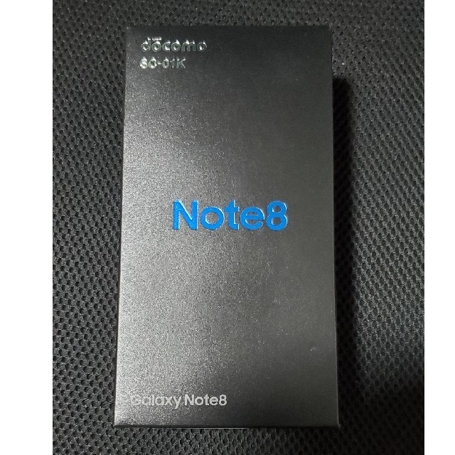 【残債なし／付属品未使用】Galaxy note8 Black 64GBスマートフォン/携帯電話