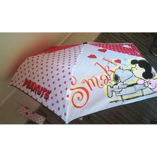 スヌーピー(SNOOPY)のスヌーピー 折りたたみ傘 53cm(傘)