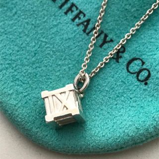 【TIFFANY\u0026Co.  】ティファニー  アトラス キューブ ネックレス