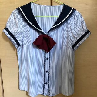 シークレットハニー(Secret Honey)の【未使用】セーラー風 トップス(シャツ/ブラウス(半袖/袖なし))