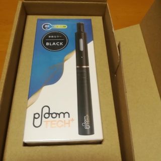 プルームテック(PloomTECH)のプルーム・テック・プラス　スターターキット　BLACK 　(新品未開封です。)(タバコグッズ)