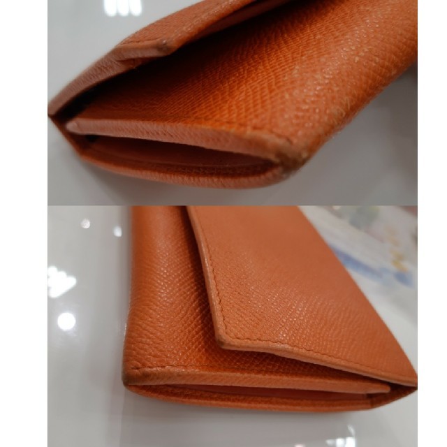 BVLGARI(ブルガリ)のBVLGARI ブルガリ オレンジ 長財布 レディースのファッション小物(財布)の商品写真