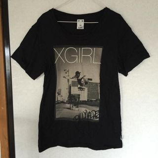 エックスガール(X-girl)のx-girl#ゆるT#ブラック(Tシャツ(半袖/袖なし))