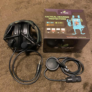 Z-TAC COMTAC ii headset BK+ PTT icom用　美品