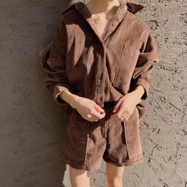 TODAYFUL - 藤田ななみ　カルム　calme　コーデュロイ　セットアップ