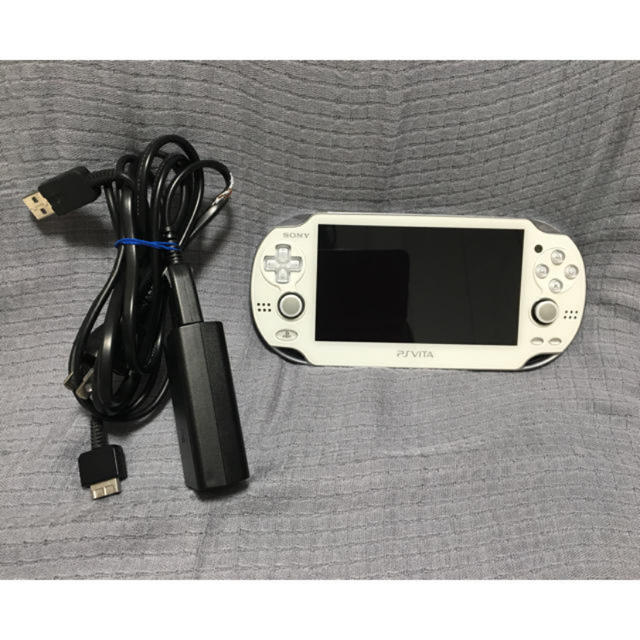 PlayStation Vita(プレイステーションヴィータ)の【動作確認済み】PlayStation®Vita エンタメ/ホビーのゲームソフト/ゲーム機本体(携帯用ゲーム機本体)の商品写真