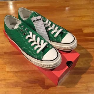 コンバース(CONVERSE)の27.5cm コンバース チャックテイラー 70s 復刻 グリーン (三ツ星)(スニーカー)