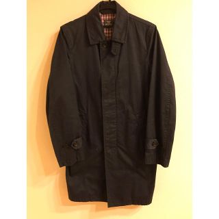 ユナイテッドアローズグリーンレーベルリラクシング(UNITED ARROWS green label relaxing)の【古着】グリーンレーベルリラクシング　ステンカラーコート Sサイズ ネイビー(ステンカラーコート)