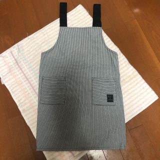 男の子　エプロン　ウーロン茶様専用！(お食事エプロン)